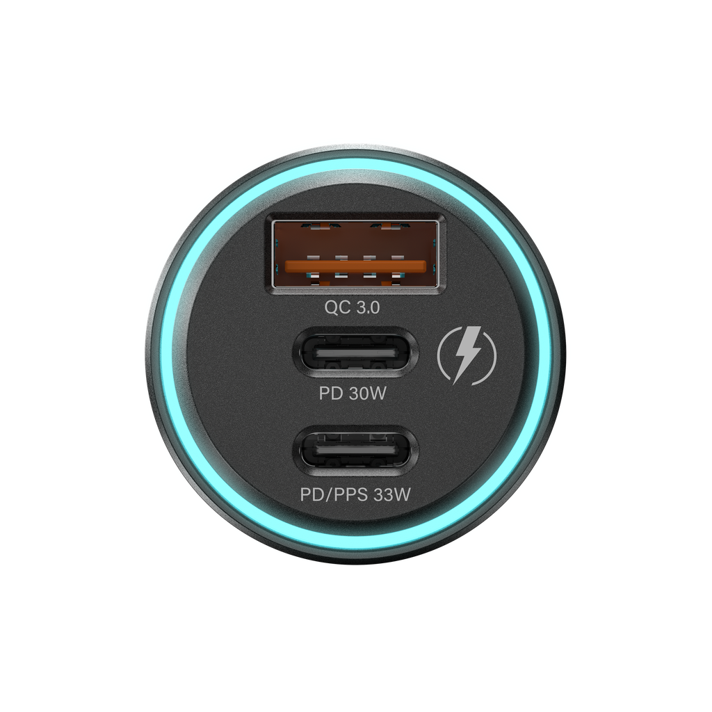 AMAZING THING FLEXI POWER MAX PD 63W 3 PORT CAR CHARGER - Best Buy Tech