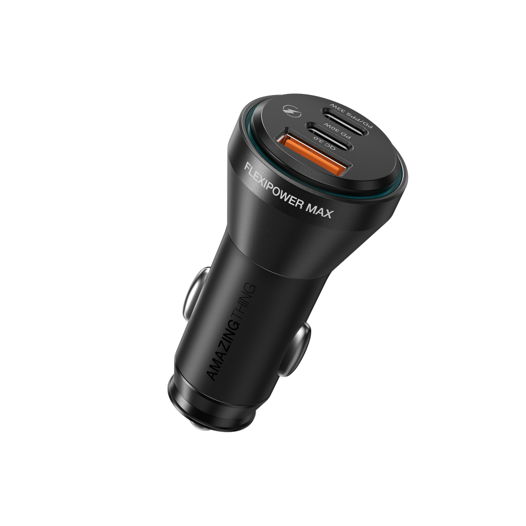AMAZING THING FLEXI POWER MAX PD 63W 3 PORT CAR CHARGER - Best Buy Tech