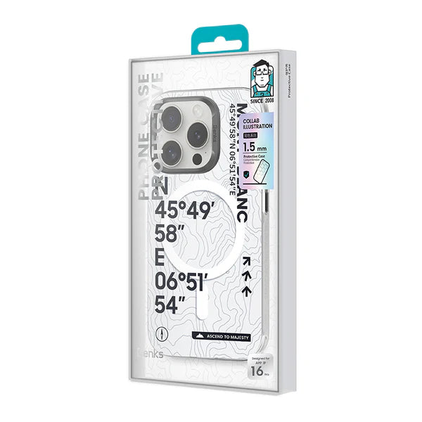 Benks Magnetic Summit Mont Blanc Case for Iphone 16 Pro