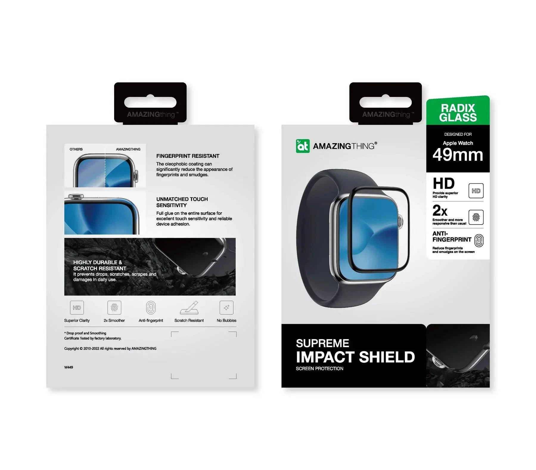 AMAZING THING APPLE WATCH SERIES ULTRA RADIX IMPACT SHIELD 49MM - ALAMAT