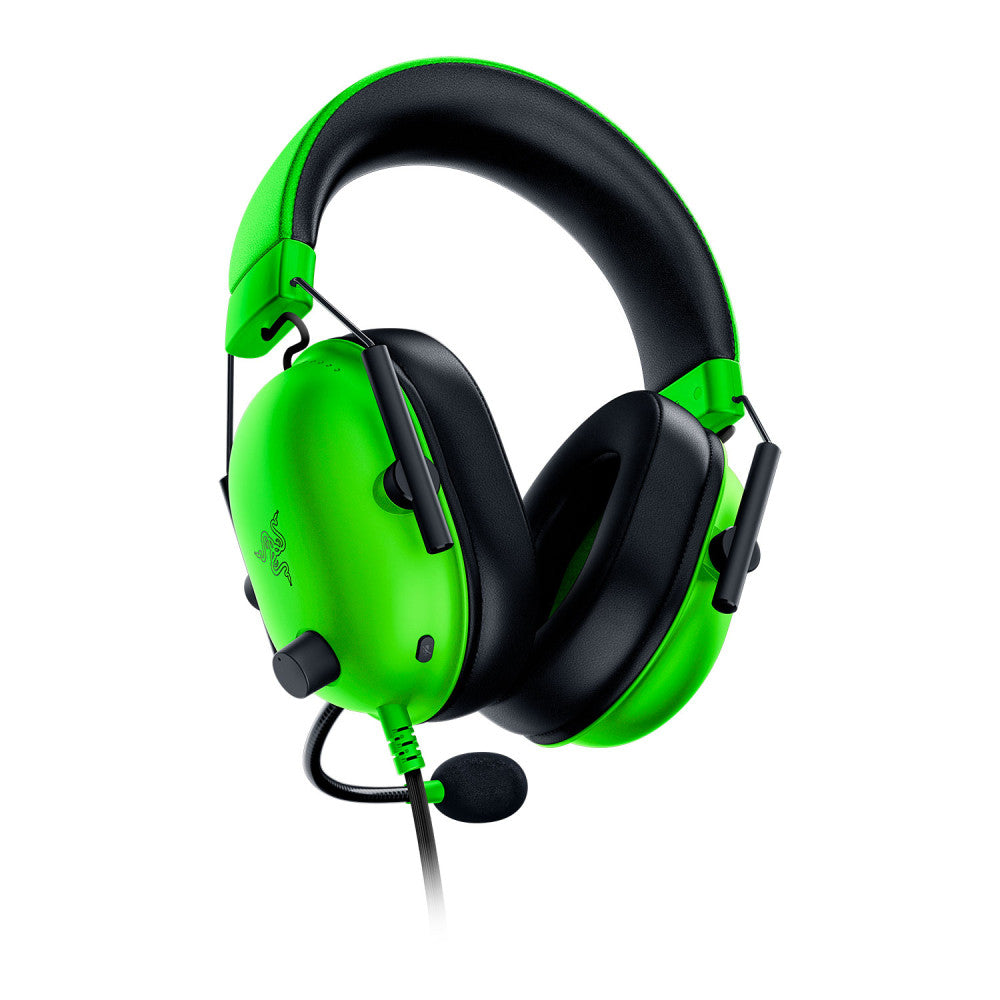 Razer Blackshark V2 X Wired Gaming Headset - Green