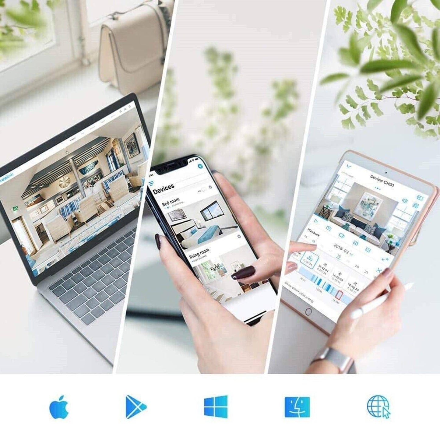 Reolink E1 Zoom - Indoor Security Camera - ALAMAT
