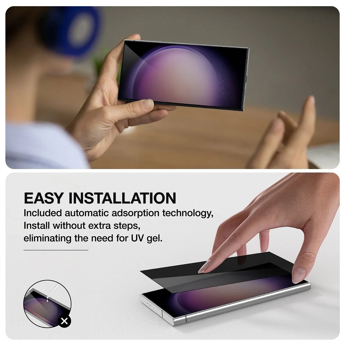 AMAZINGTHING Samsung Galaxy S24 Series Radix Privacy Glass - ALAMAT