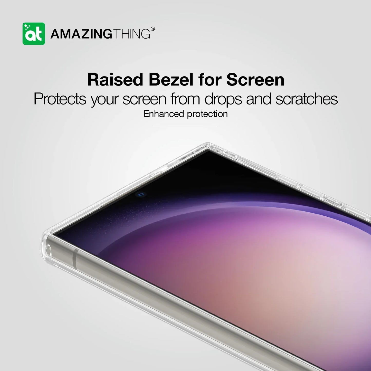 AMAZINGTHING MINIMAL GRIP RING SET CASE FOR SAMSUNG S24 ULTRA - GREY - ALAMAT