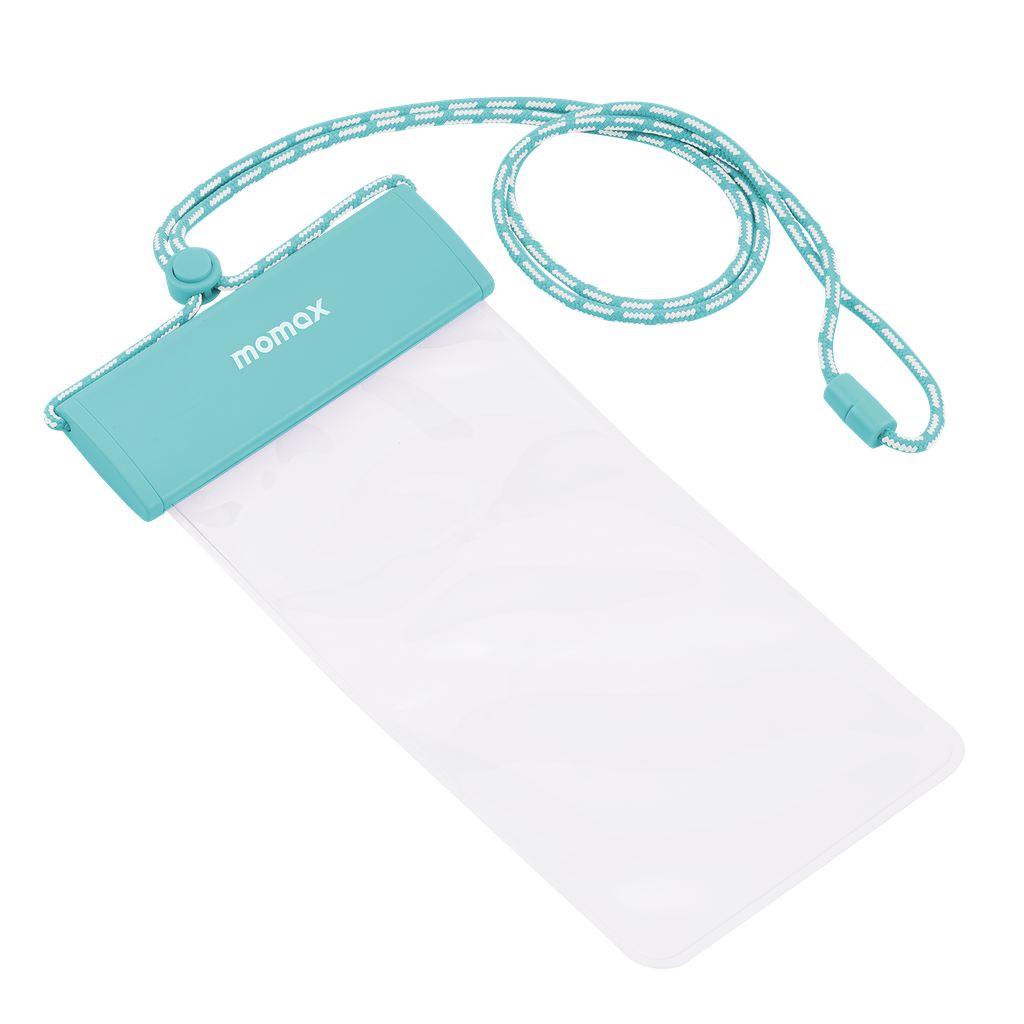 MOMAX WATERPROOF POUCH UNIVERSAL WITH NECK STRAP - Best Buy Tech