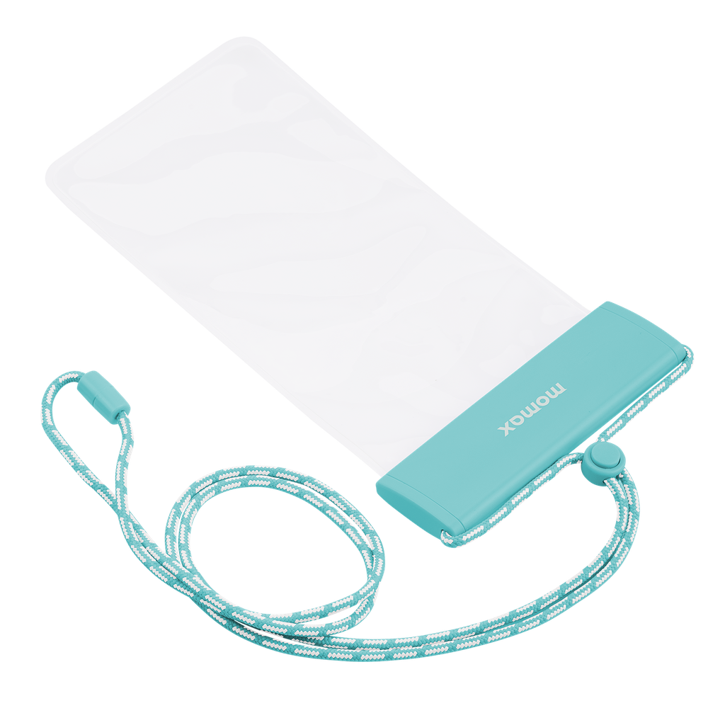 MOMAX WATERPROOF POUCH UNIVERSAL WITH NECK STRAP - Best Buy Tech