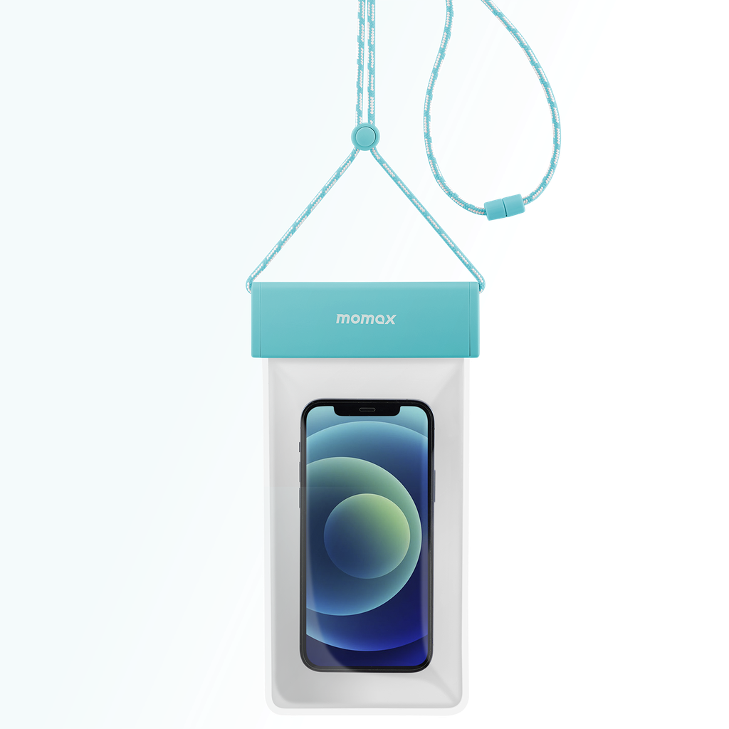 MOMAX WATERPROOF POUCH UNIVERSAL WITH NECK STRAP - Best Buy Tech