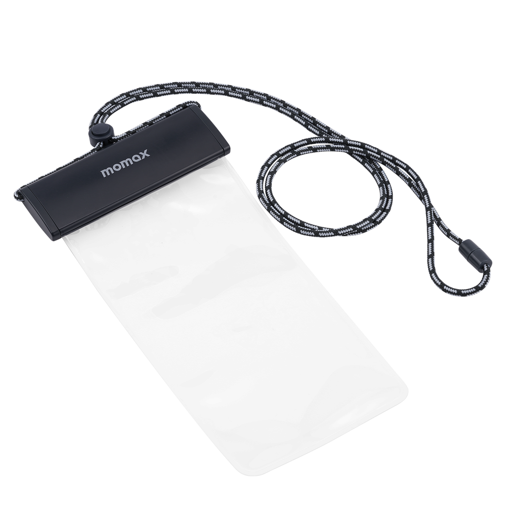 MOMAX WATERPROOF POUCH UNIVERSAL WITH NECK STRAP - Best Buy Tech