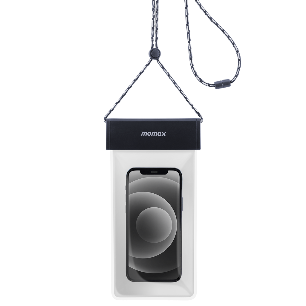 MOMAX WATERPROOF POUCH UNIVERSAL WITH NECK STRAP - Best Buy Tech