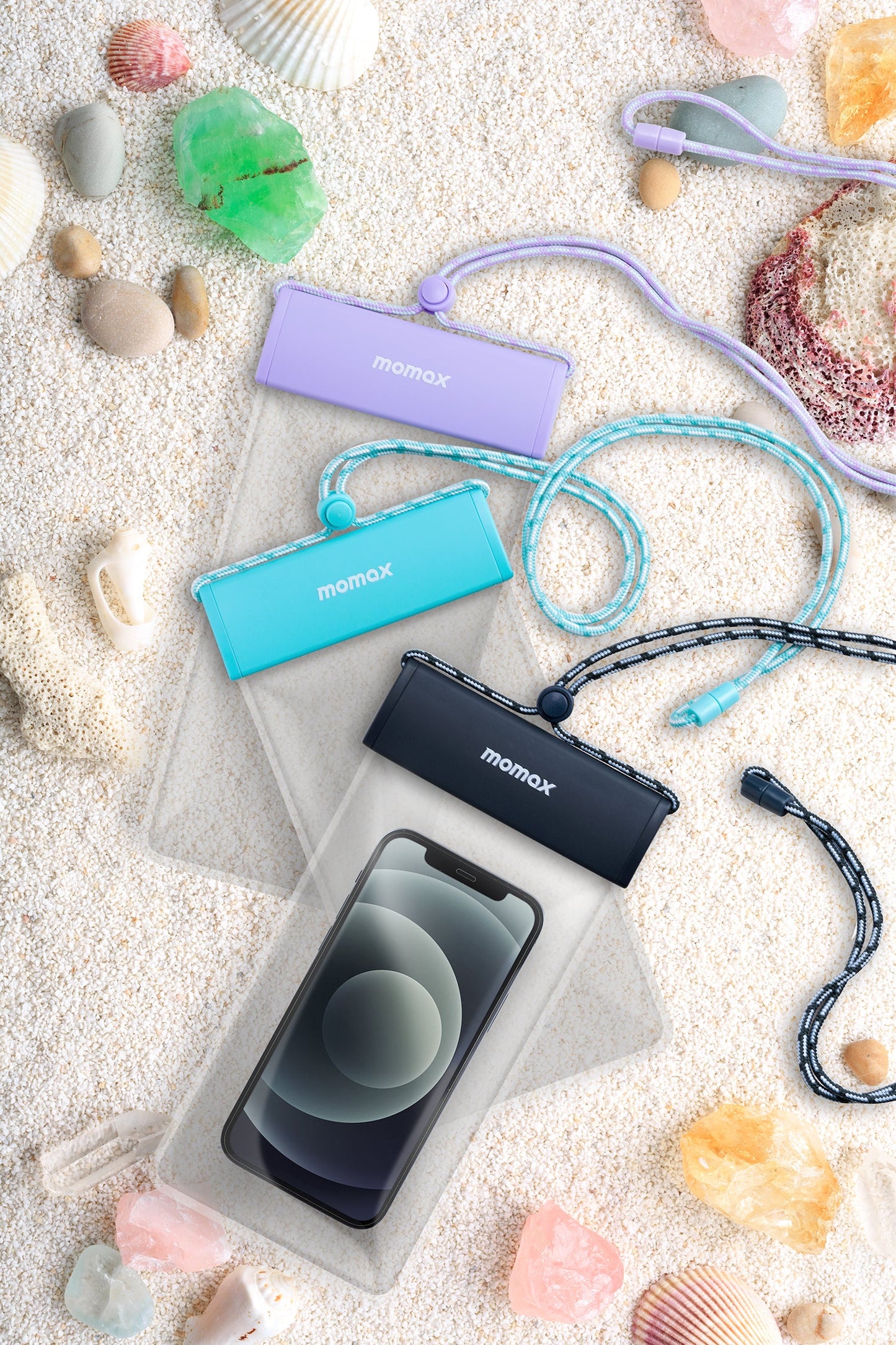 MOMAX WATERPROOF POUCH UNIVERSAL WITH NECK STRAP - Best Buy Tech