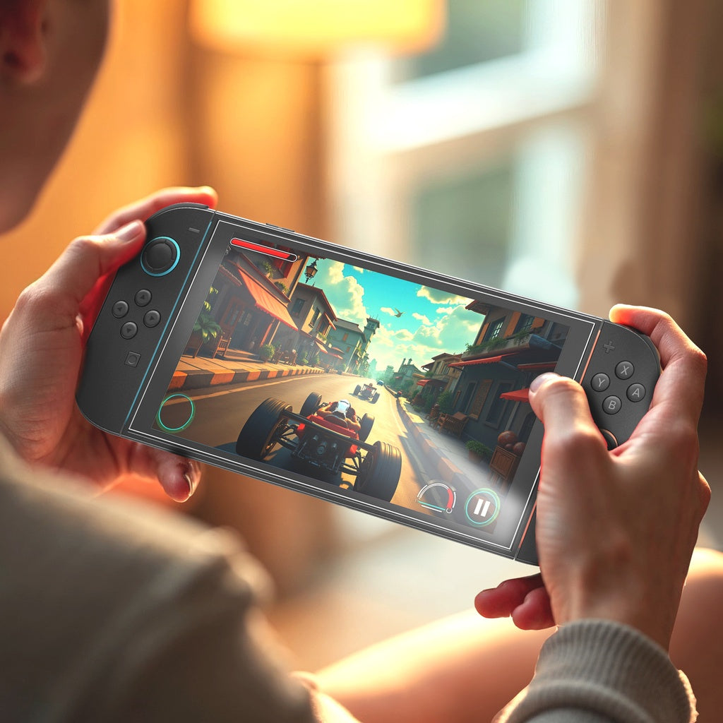 Amazingthing Nintendo Switch 2 8.5'' Radix Clear Glass