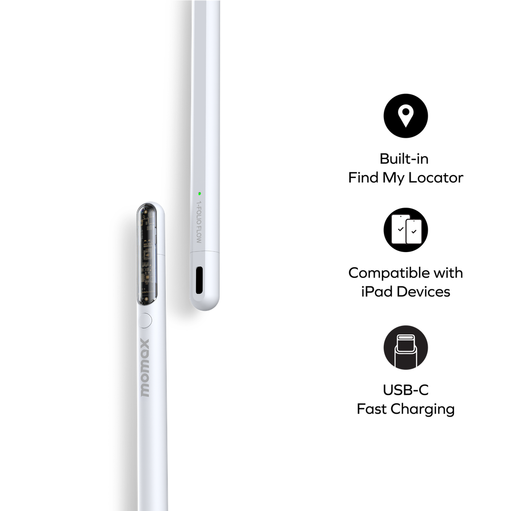 Momax 1-folio Flow Find My Active Stylus Pen