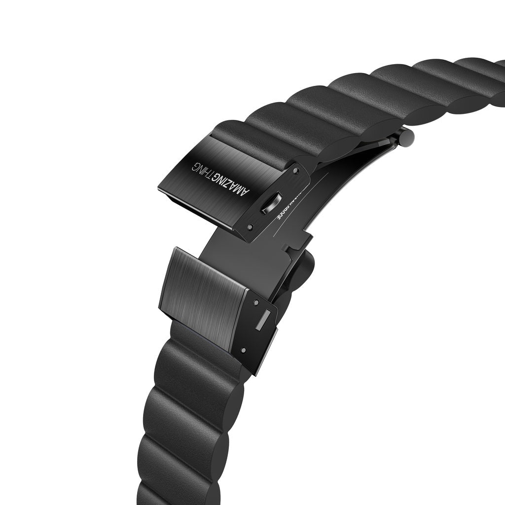 AMAZING THING GLAMOUR SENSE LEATHER BAND WITH TITANLINK FOR APPLE WATCH (All Sizes) - Best Buy Tech