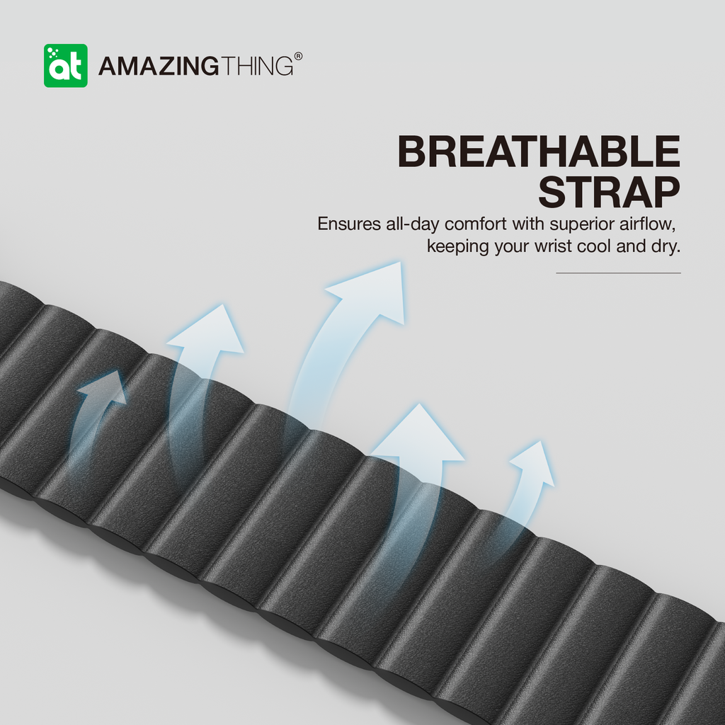 AMAZING THING GLAMOUR SENSE LEATHER BAND WITH TITANLINK FOR APPLE WATCH (All Sizes) - Best Buy Tech