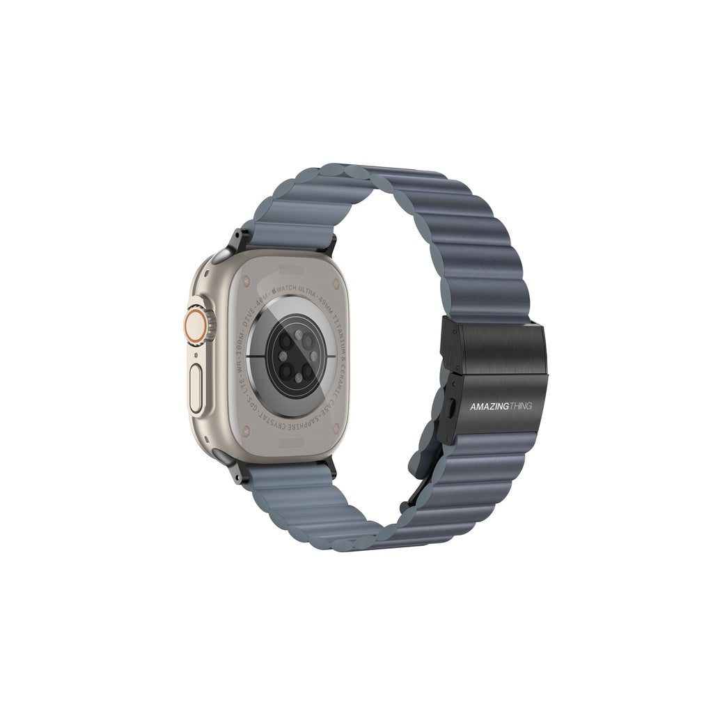 AMAZING THING GLAMOUR SENSE LEATHER BAND WITH TITANLINK FOR APPLE WATCH (All Sizes) - Best Buy Tech