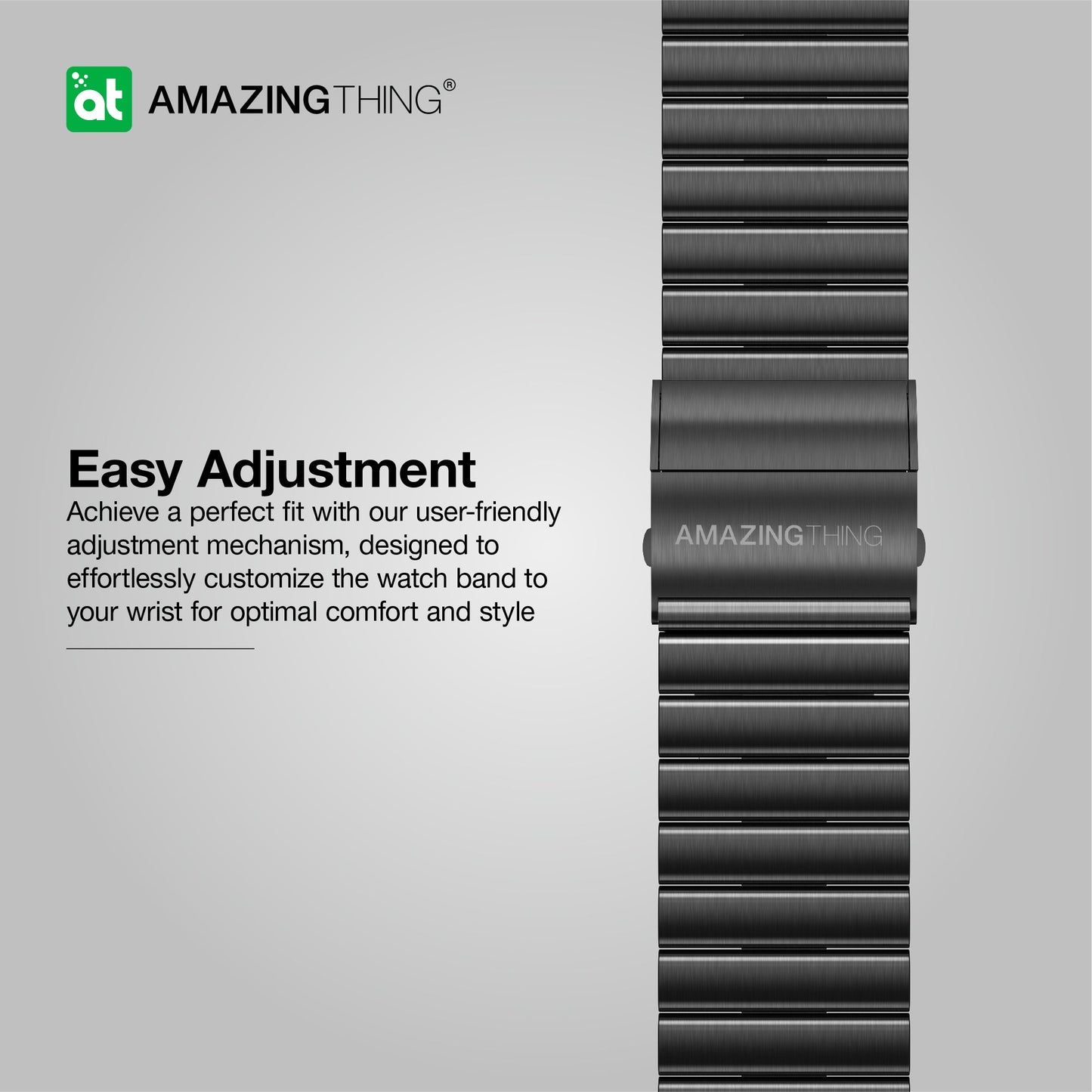 AMAZING THING TITAN STAINLESS STEEL BAND FOR APPLE WATCH 49/45/44/42MM - ALAMAT