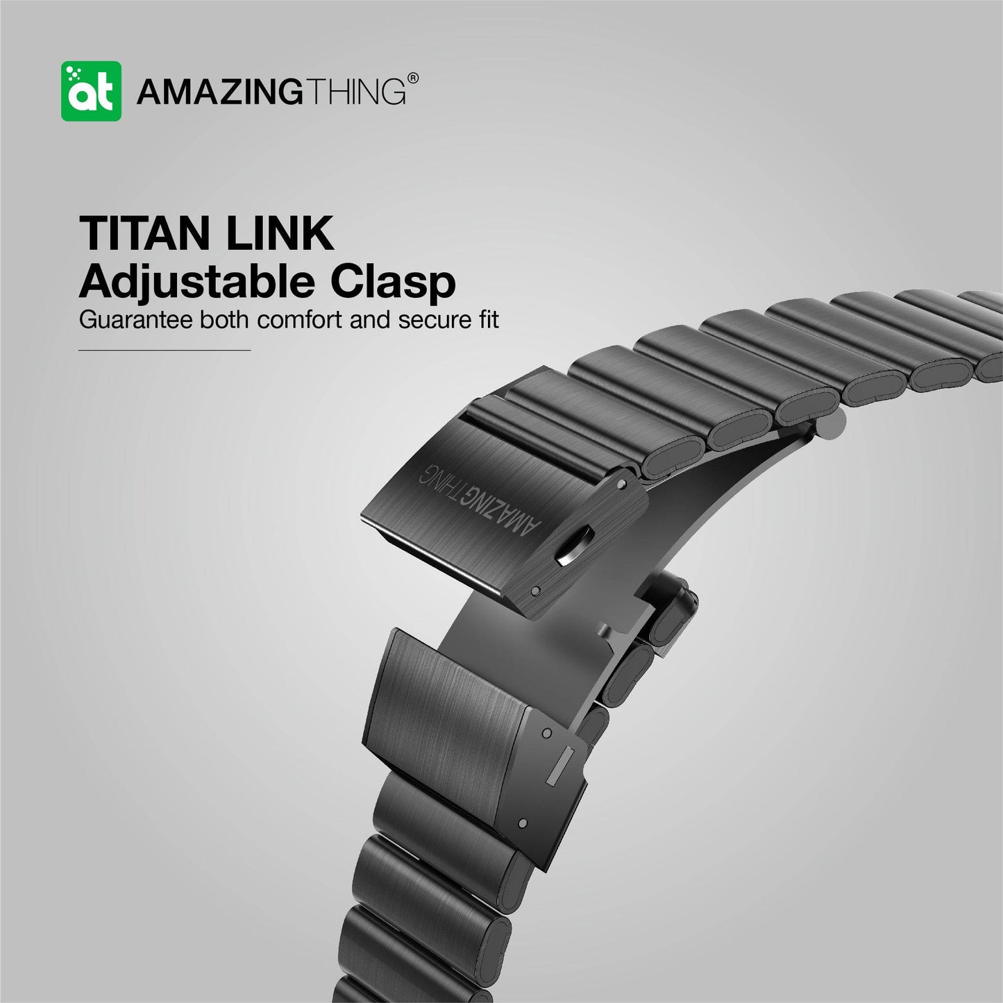 AMAZING THING TITAN STAINLESS STEEL BAND FOR APPLE WATCH 49/45/44/42MM - ALAMAT