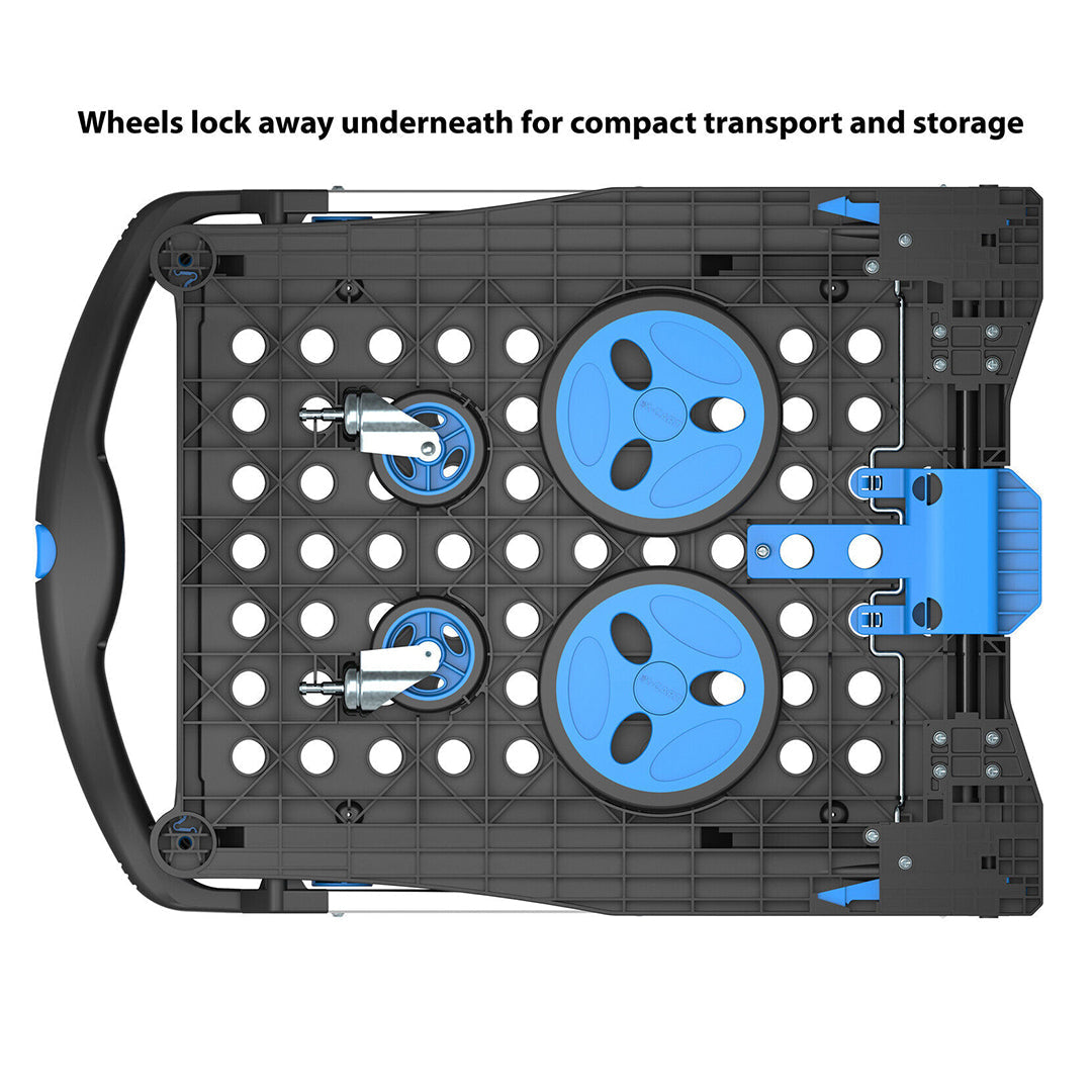 BOLT Portable Foldable Shopping Cart With 2 Crates - Best Buy Tech