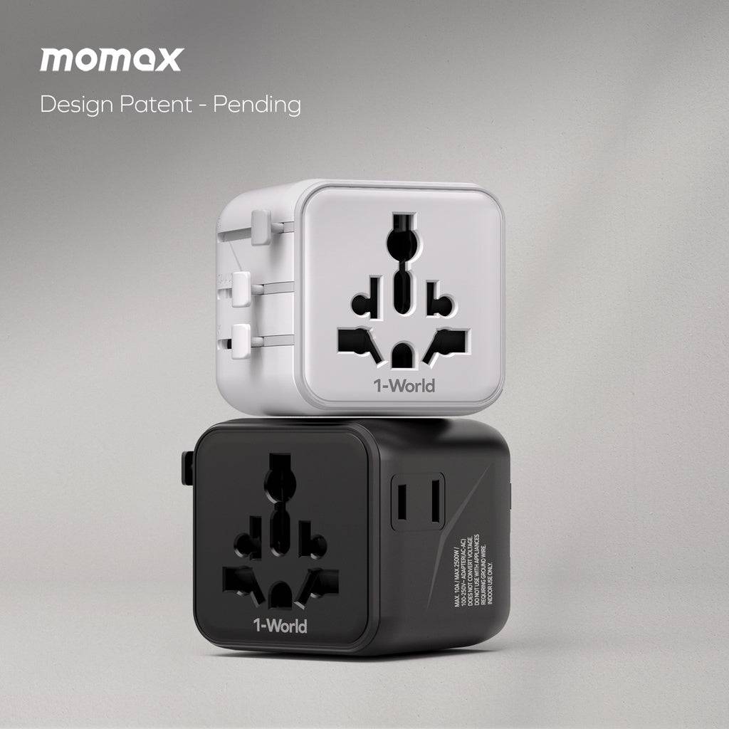 MOMAX 1-WORLD 20W TRAVEL ADAPTOR - Best Buy Tech