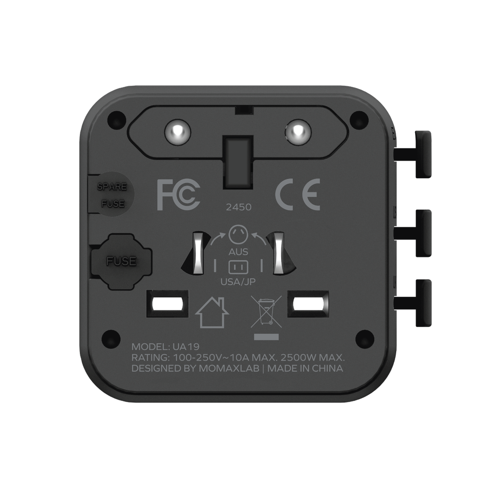 MOMAX 1-WORLD 20W TRAVEL ADAPTOR - Best Buy Tech