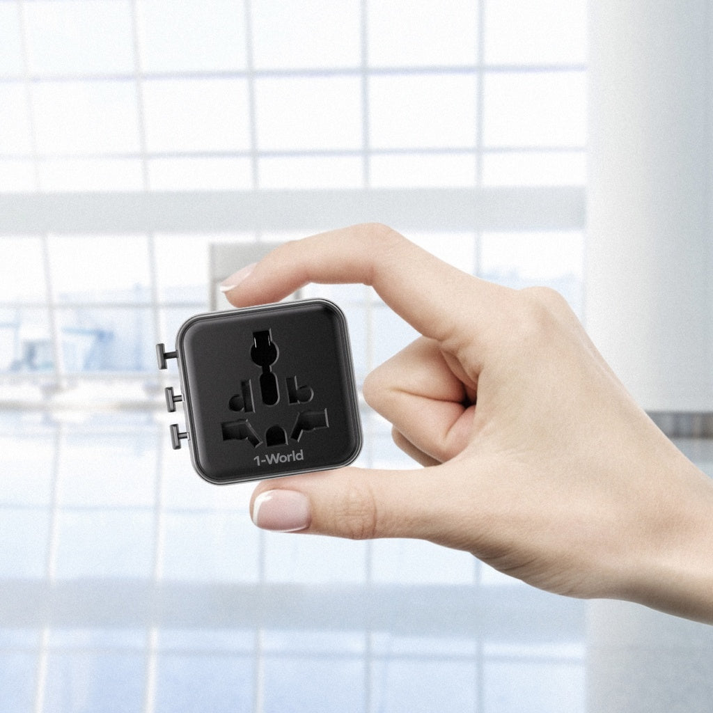 MOMAX 1-WORLD 20W TRAVEL ADAPTOR - Best Buy Tech