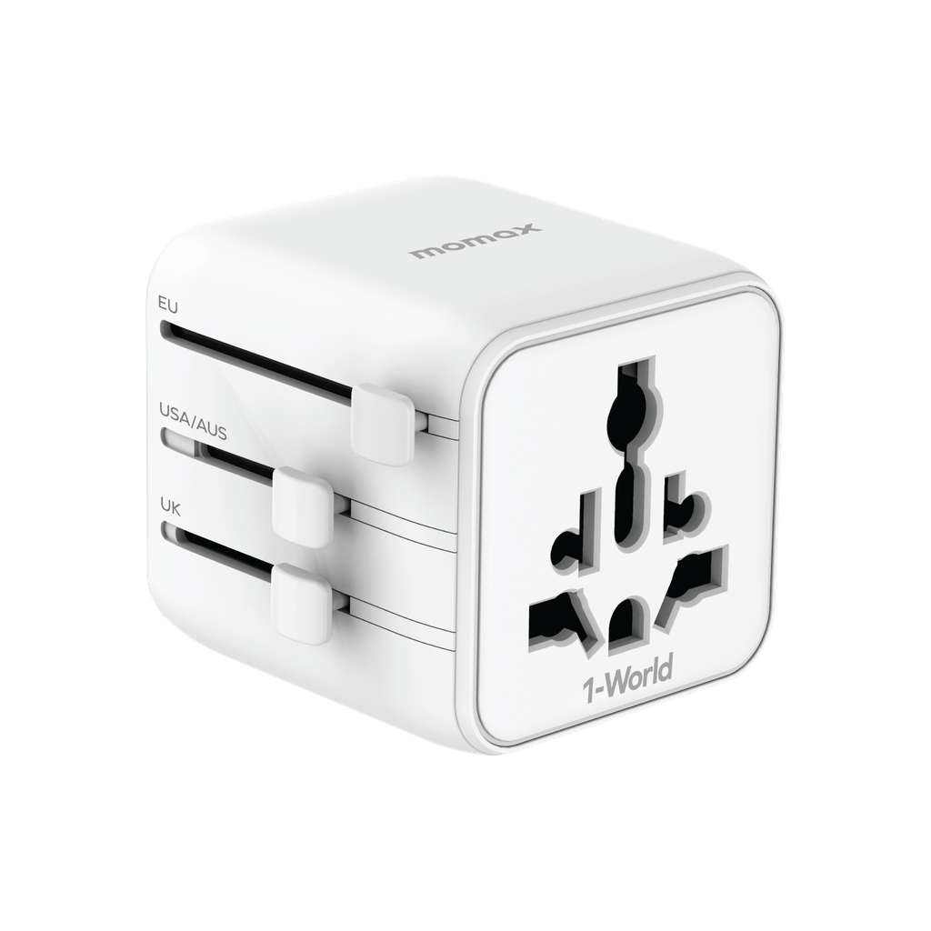 MOMAX 1-WORLD 20W TRAVEL ADAPTOR - Best Buy Tech
