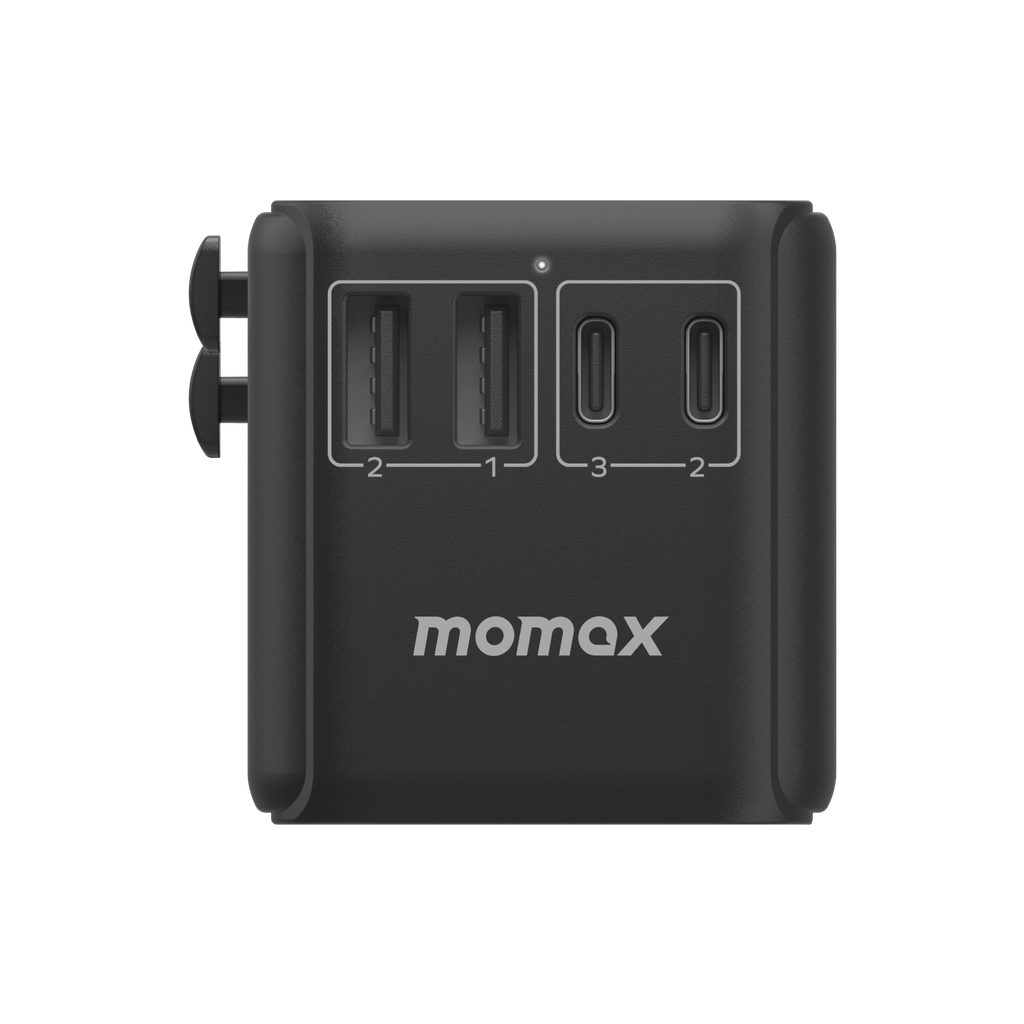 MOMAX 1WORLD PD35W 5 PORTS AC TRAVEL CHARGER - ALAMAT