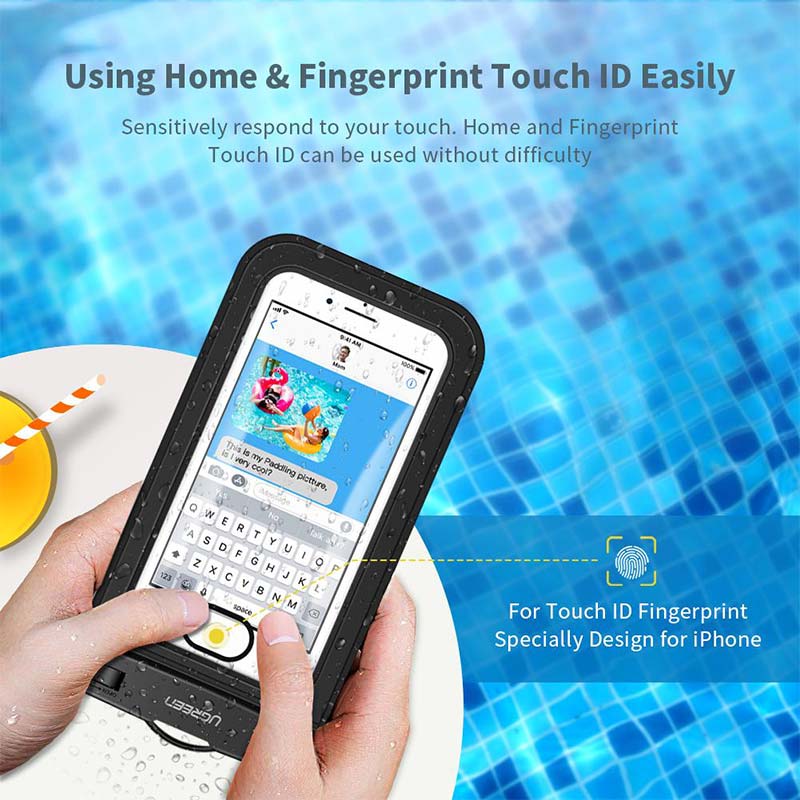 Ugreen 2 Pack Waterproof Cell Phone Case.