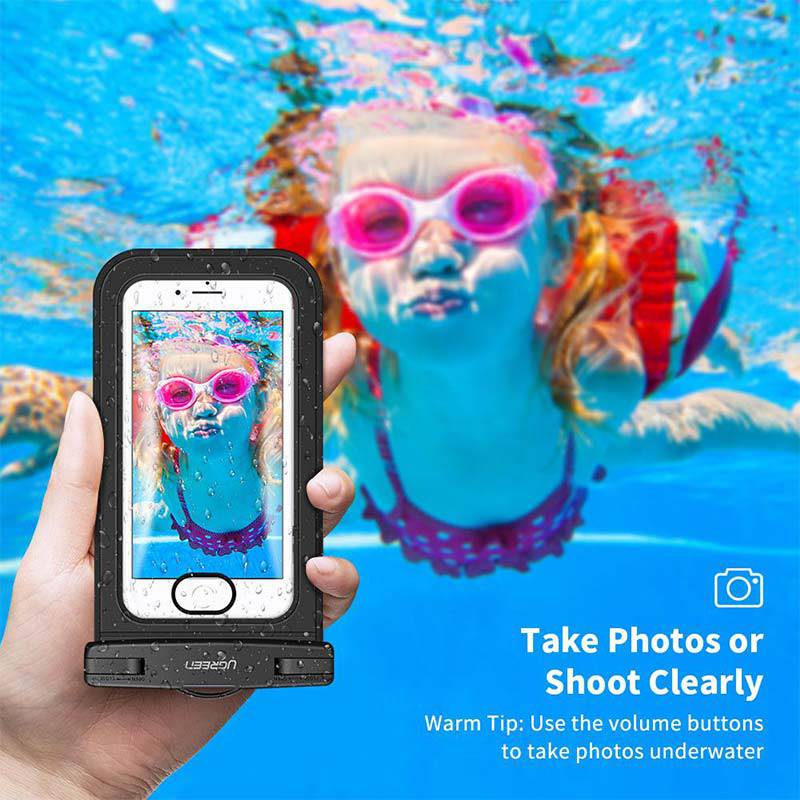 Ugreen 2 Pack Waterproof Cell Phone Case.