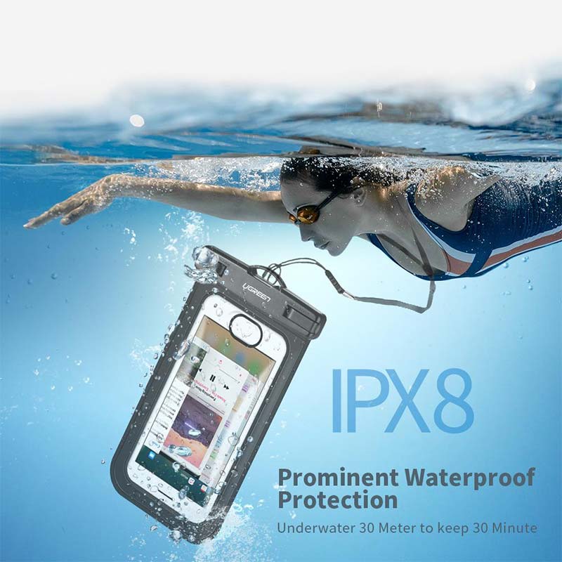 Ugreen 2 Pack Waterproof Cell Phone Case.