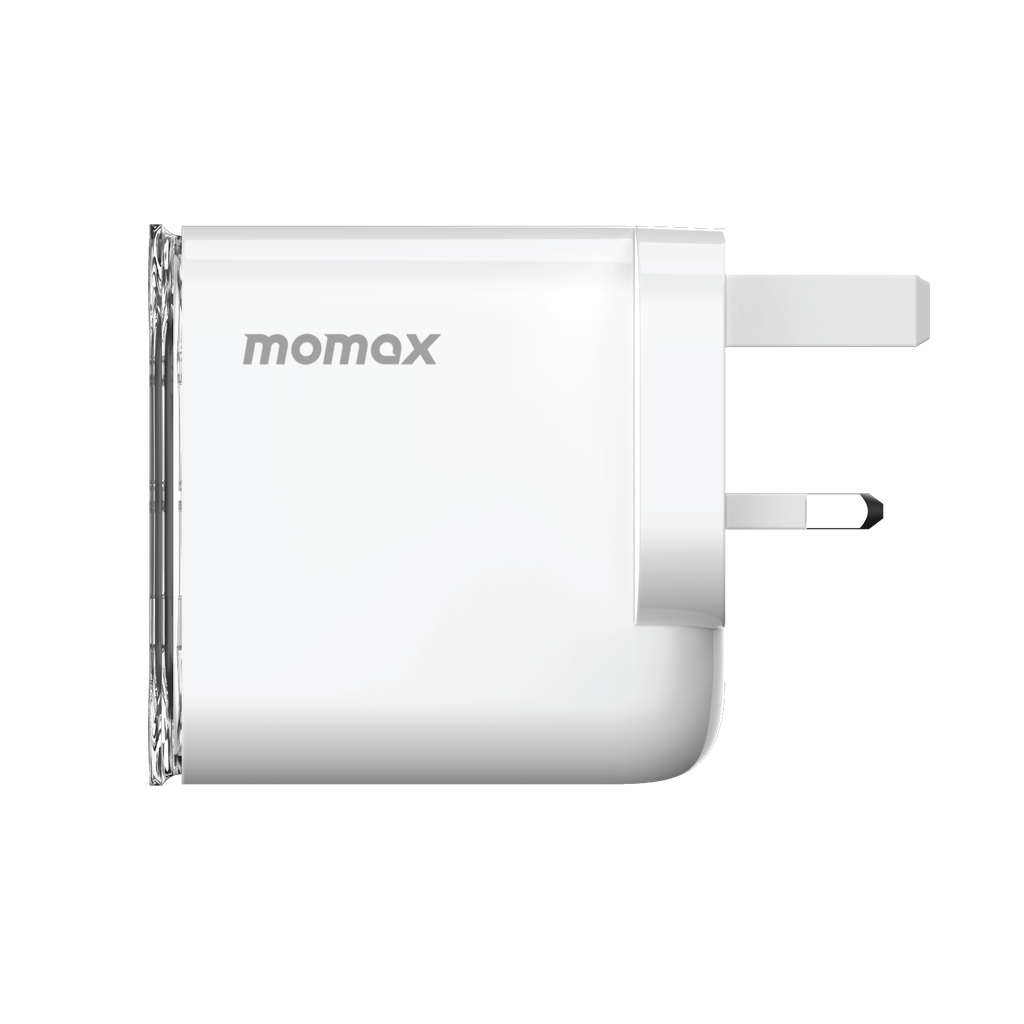MOMAX 1-CHARGER FLOW PLUS PD 80W 3 PORTS GAN WALL CHARGER - ALAMAT