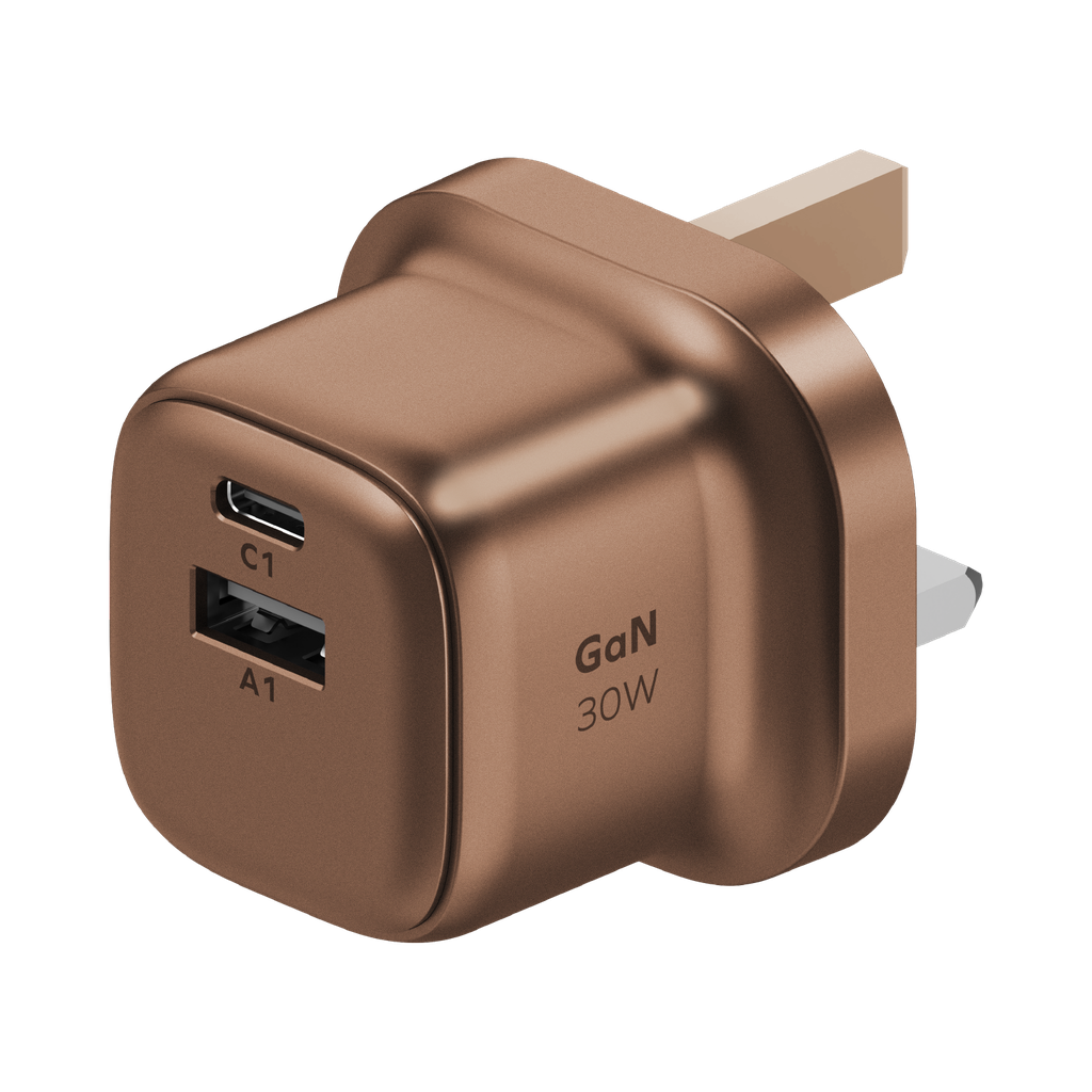 MOMAX 1-CHARGE GAN 30W 2 PORT CHARGER - Best Buy Tech