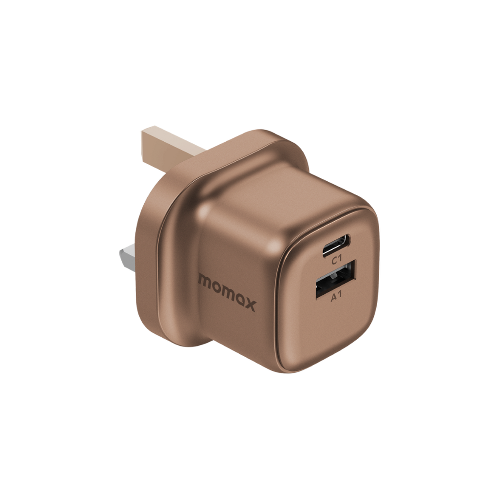 MOMAX 1-CHARGE GAN 30W 2 PORT CHARGER - Best Buy Tech