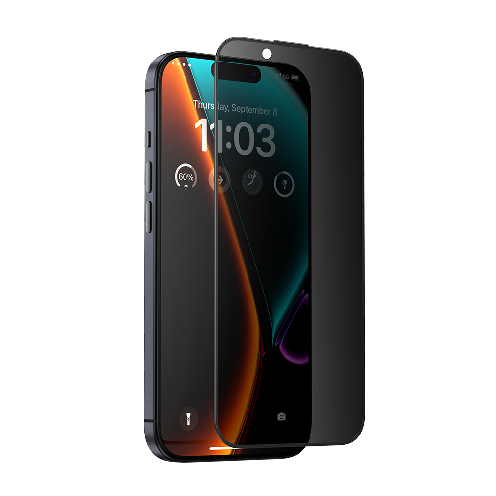 Benks Ultra Shield Privacy Screen Protector for iPhone 15 Series - Best Buy Tech
