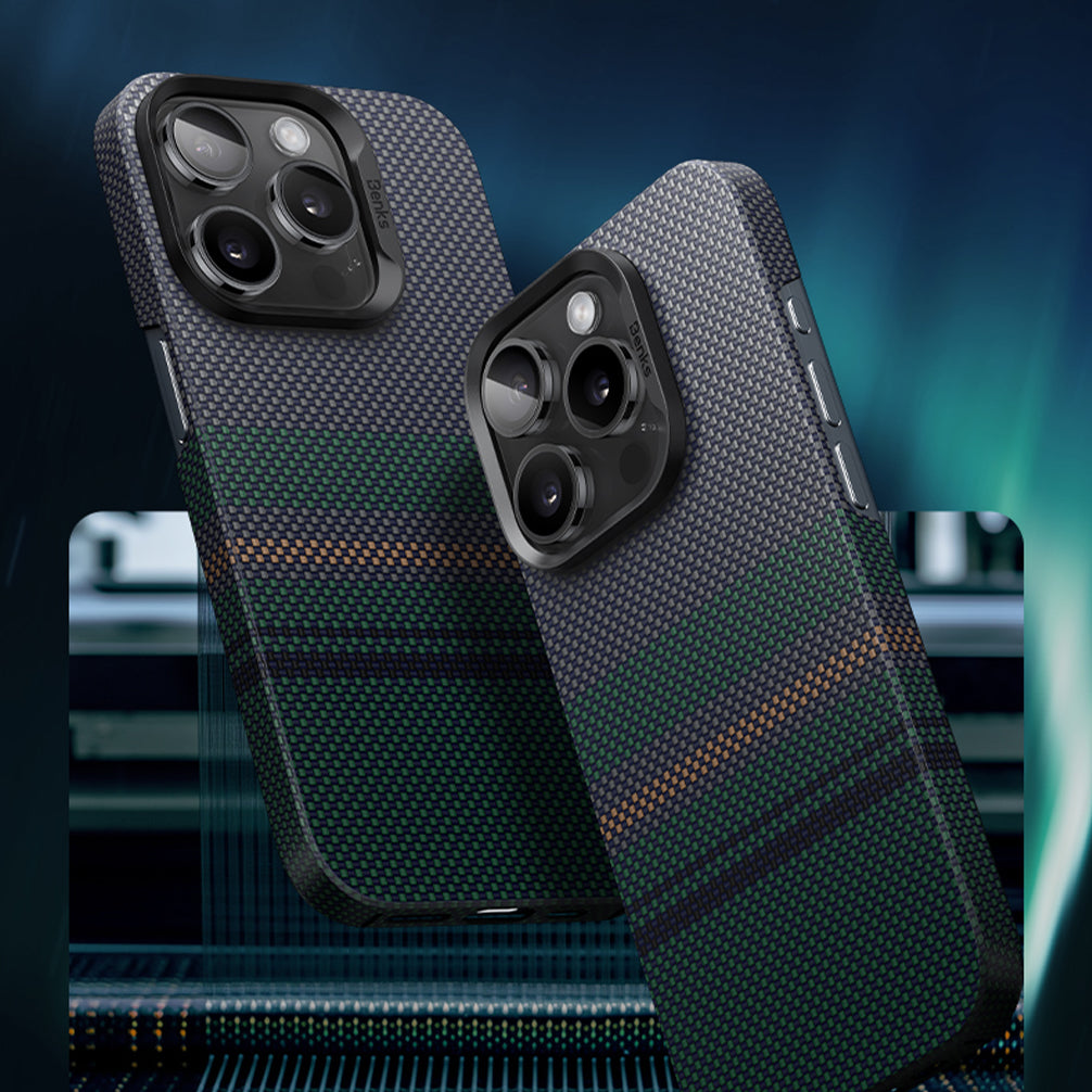 Benks Aurora ArmorAir Case built with Kevlar® for iPhone 15 Series - Best Buy Tech