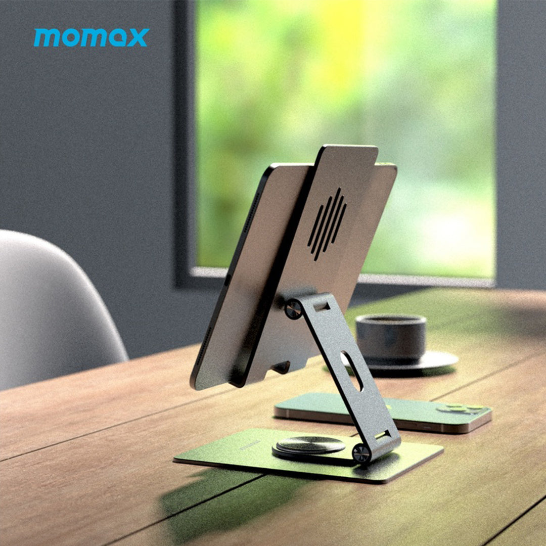 MOMAX FOLD STAND ROTATABLE PHONE AND TABLET STAND - ALAMAT