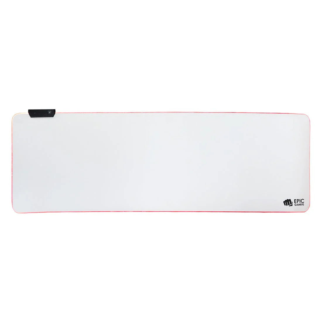 Epic Gamers RGB Gaming Mouse Pad - White - حصيرة الفأرة