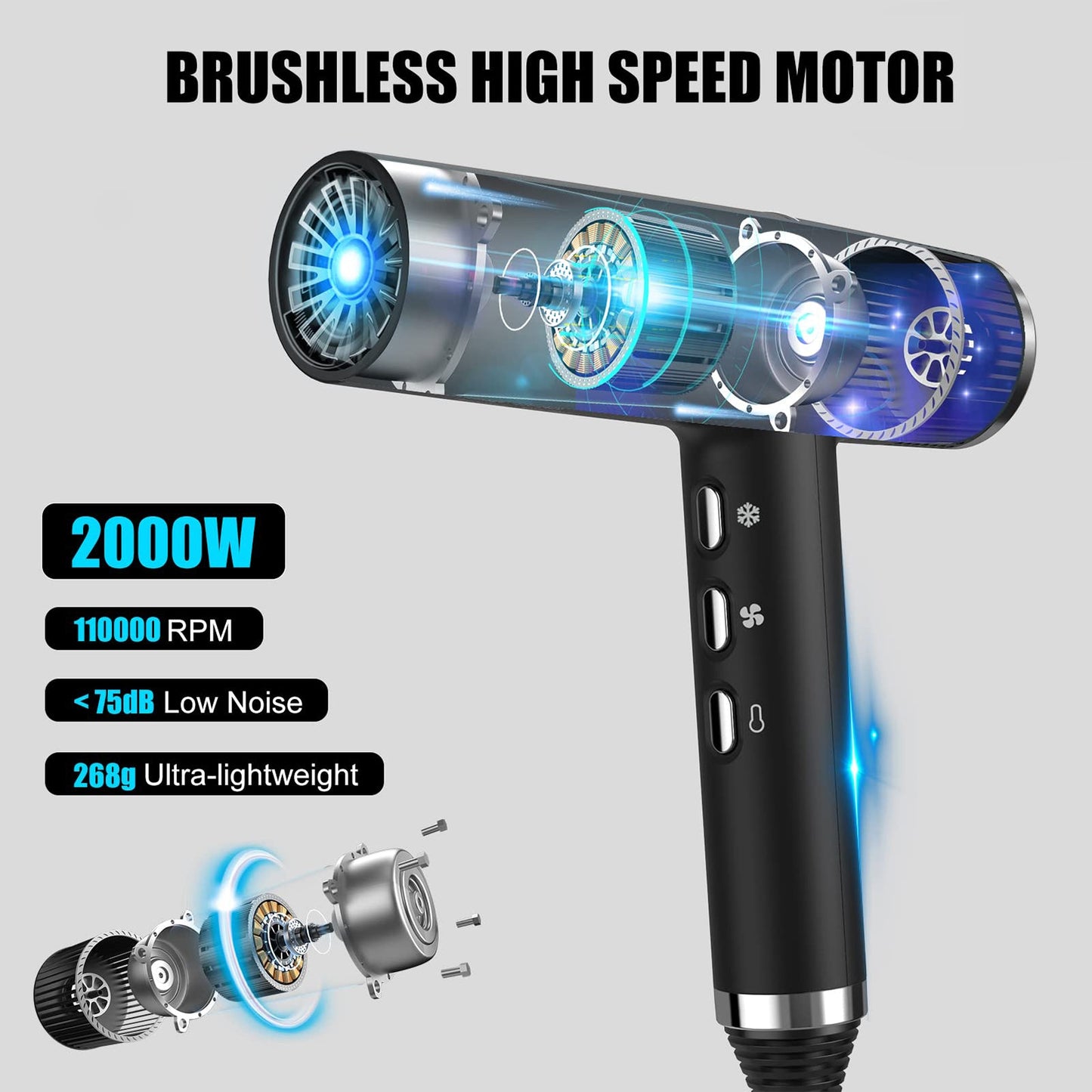 BOLT PROFESSIONAL HAIR DRYER - ALAMAT