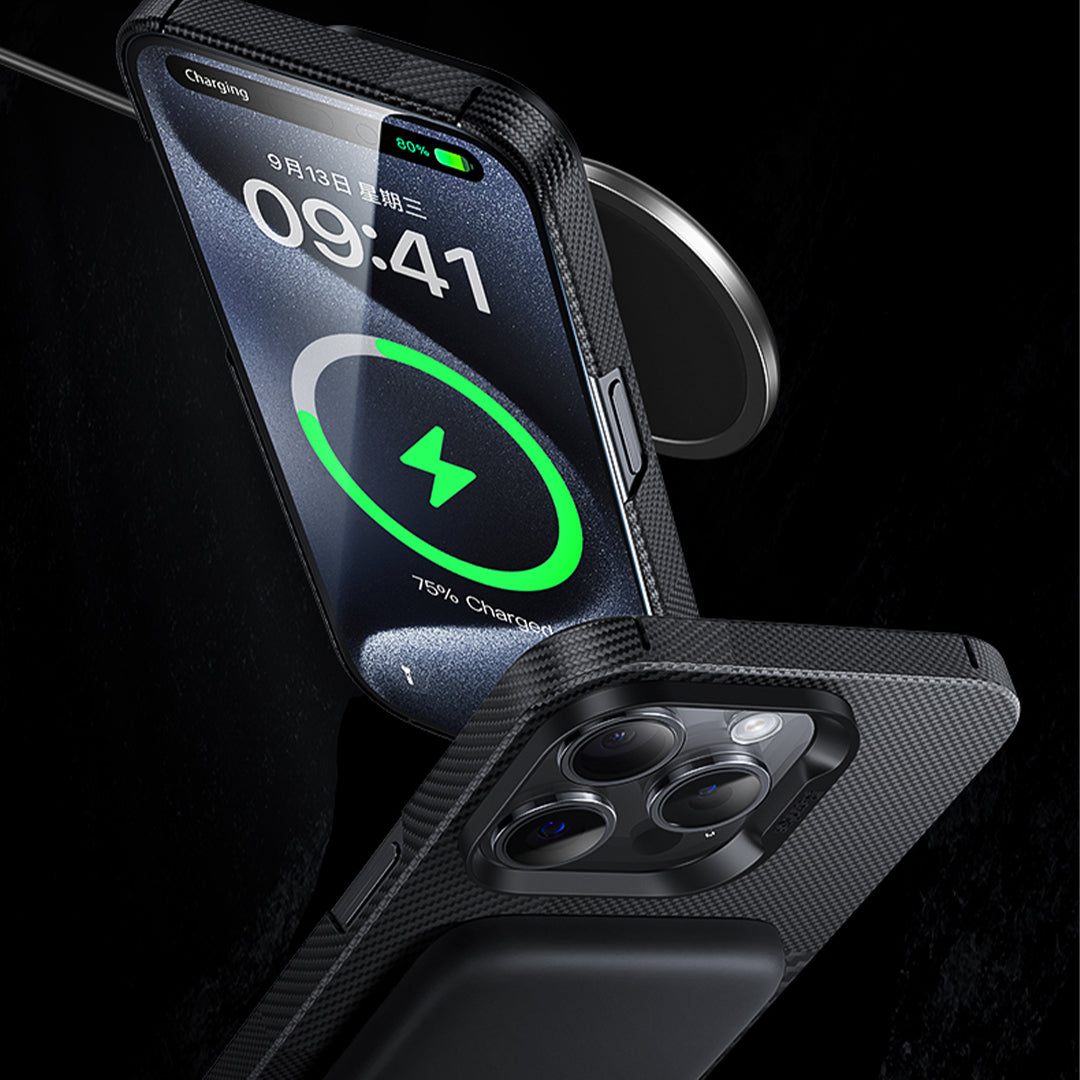 Benks Montage ArmorAir Case built with Kevlar® for iPhone 15 Series - Best Buy Tech