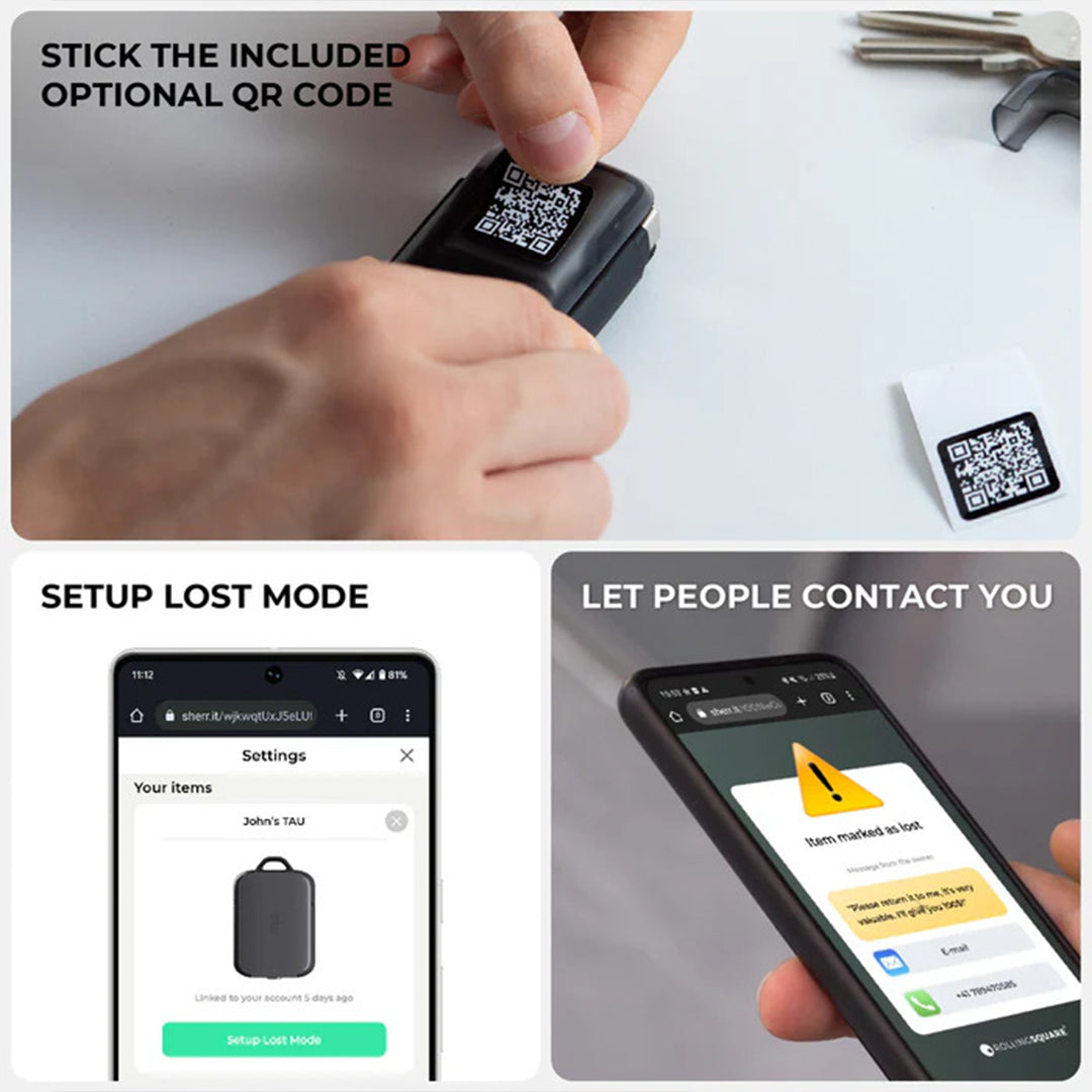 ROLLING SQUARE TAU 2 EMERGENCY KEYRING POWER BANK 2000MAH - ALAMAT