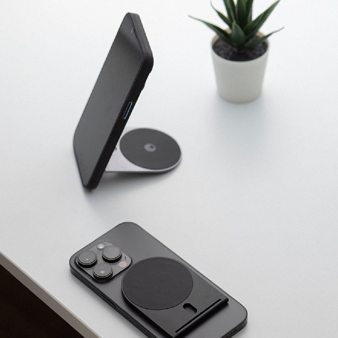 Rolling Square EDGE® Pro Core - Gray - MagSafe phone and tablet holder - ALAMAT
