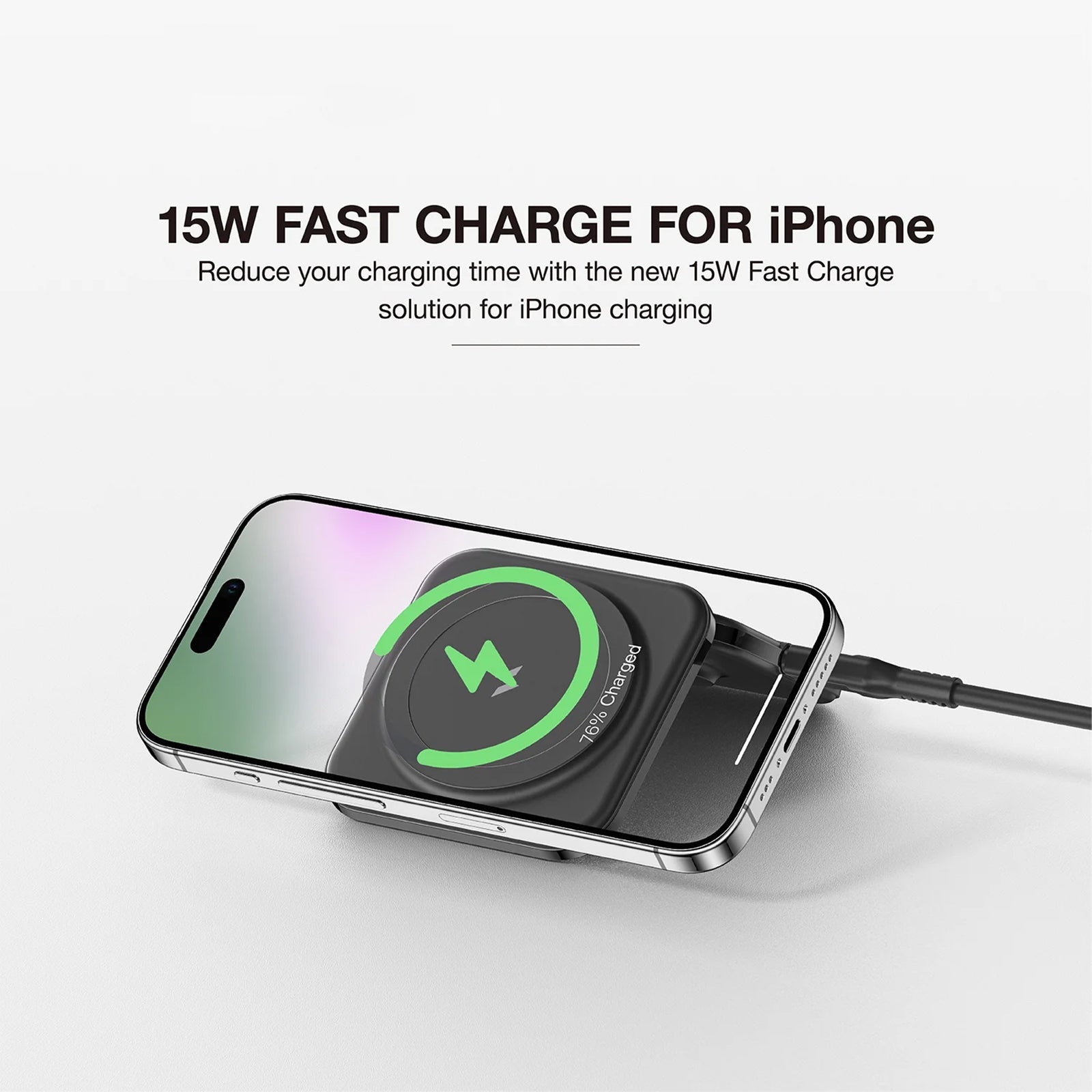 AMAZING THING EXPLORER PRO 3IN1 PD 15W PORTABLE WIRELESS CHARGER WITH 1.2M USB-C TO USB-C CABLE - ALAMAT