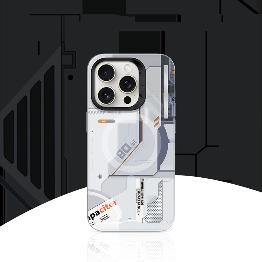 Benks MagClap Perspective Phone Case for iPhone 15 Series - Mecha - Best Buy Tech
