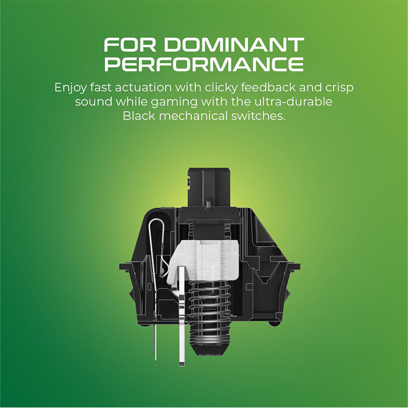 Vertux Tungsten Hyper Action Mechanical Gaming Keyboard alamat.me