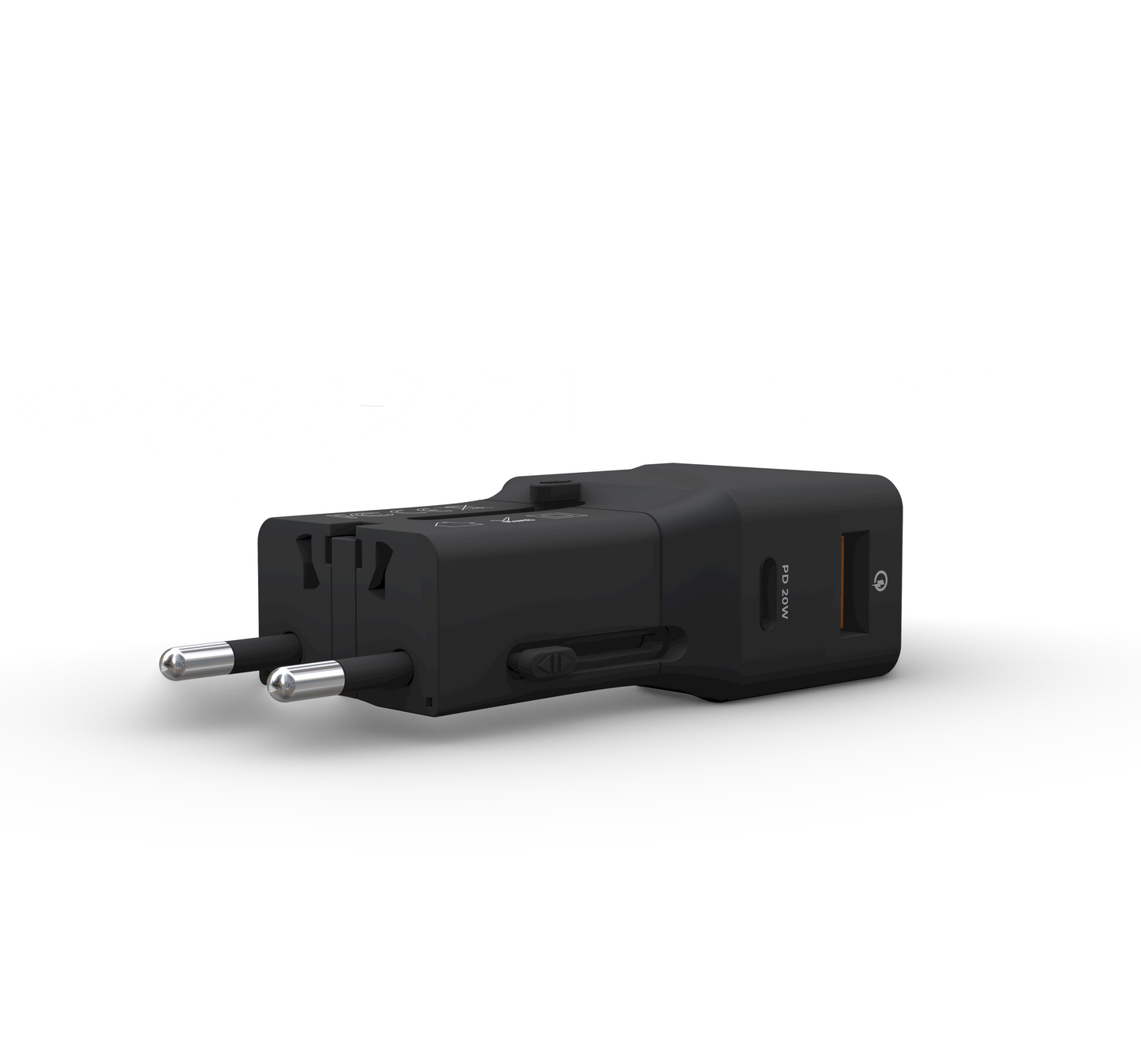Rolling Square - Pocket Travel Adapter - ALAMAT