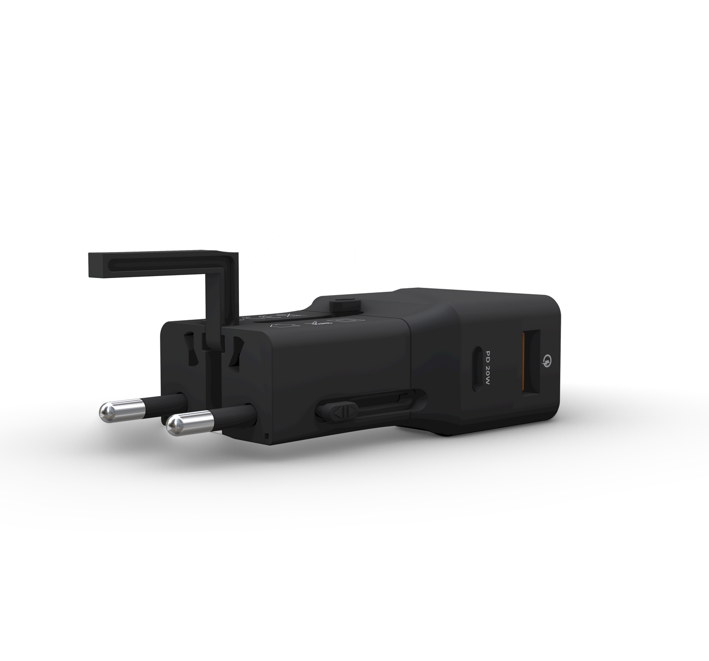 Rolling Square - Pocket Travel Adapter - ALAMAT