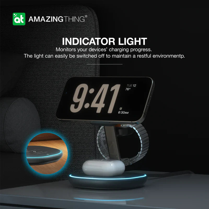 AMAZINGTHING Thunder Pro Mag 3-IN-1 Charging Stations With Stand - ALAMAT