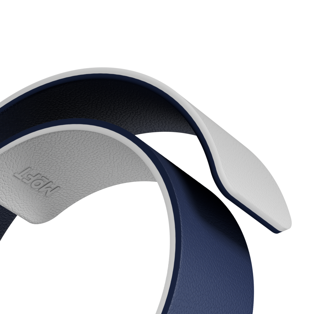 Moft Duo Snap Apple Watch Band Navy Blue +  Misty Cove | 46mm