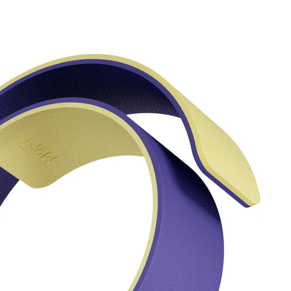 Moft Duo Snap Apple Watch Band Panna Cotta + Purple | 42mm