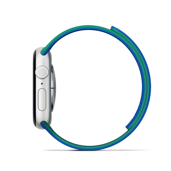 Moft Duo Snap Apple Watch Band Sapphire + Oz Green | 42mm